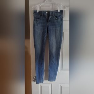American eagle outfitters super stretch jeans in womens